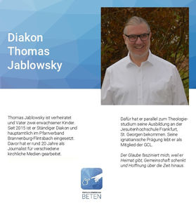 Diakon Thomas Jablowsky_aus Einfach Gemeinsam Beten